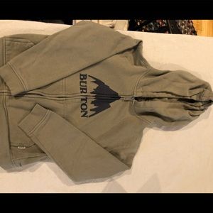 Kids Burton full zip sweatshirt